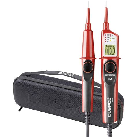 DUSPOL Digital 050264 (050264) | BENNING Tester with Premium Case,| 384762