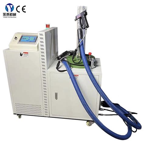 YT PUR Automatic PUR Hot Melt Glue Spray Machine With Hand Gun Hot Melt Glue Machine