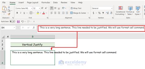 How To Justify Text In Excel Easy Ways Exceldemy