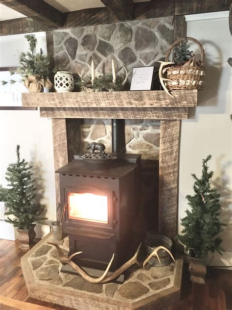 Wood Stove In Living Room Homedecorish