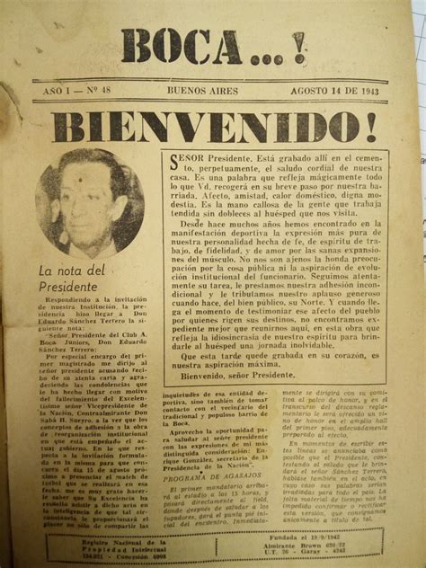 Noticias Deportivas : Historia de Boca Juniors