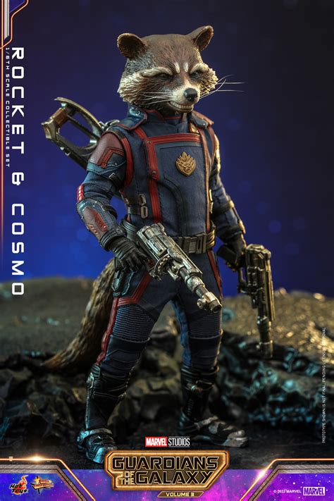 Hot Toys MMS Guardians Of The Galaxy Vol Rocket And Cosmo Hot Toys Complete Checklist