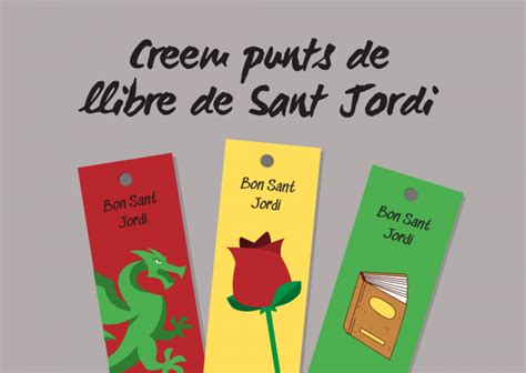 Creem Punts De Llibre De Sant Jordi Genials Maresipares