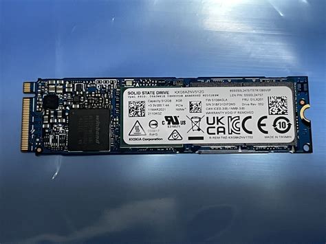 【4597時間】toshiba Kxg6aznv512g 512gb Ssd M 2【正常判定】｜paypayフリマ
