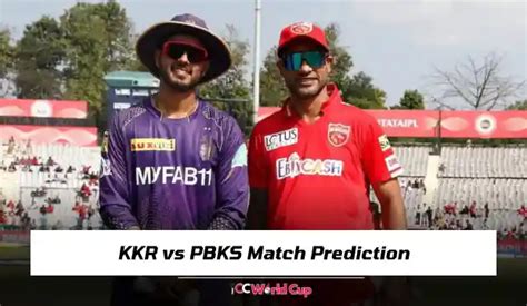 Kkr Vs Pbks Match Prediction Ipl 2024 Match No 42 Who Will Win