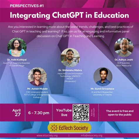 Integrating ChatGPT in Education - EdTech Society