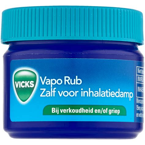 Vicks Vaporub Zalf Voor Inhalatiedamp Gr Etos