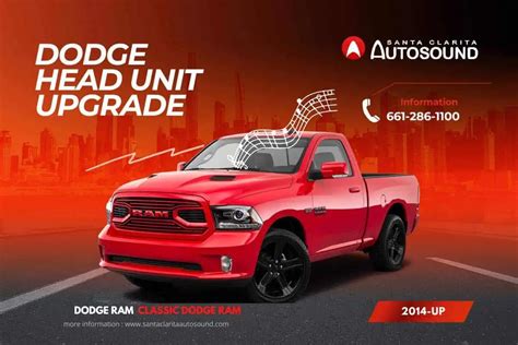 Dodge New Ram And Dodge Ram Classic Stereo Upgrade 2014 Up