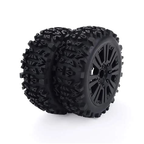 Pcs Pcs Mm Hub Wheel Rim Tires Tyre For Off Road Rc Car Buggy