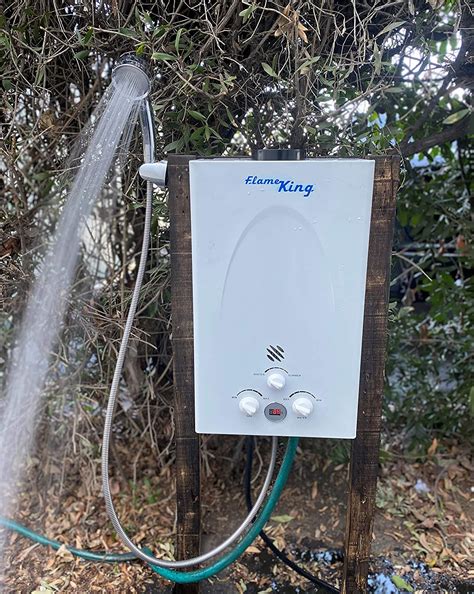 Tankless Portable Propane Gas Water Heater Btu For Outdoor Hot Shower Ysnbm