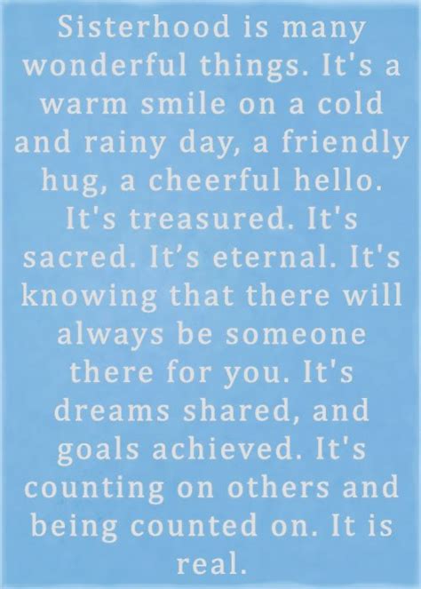 Inspirational Quotes For Sorority Sisterhood Quotesgram