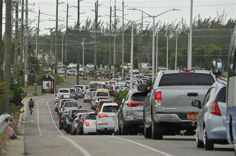 Baird st closures are causing traffic gridlock across the downtown 3