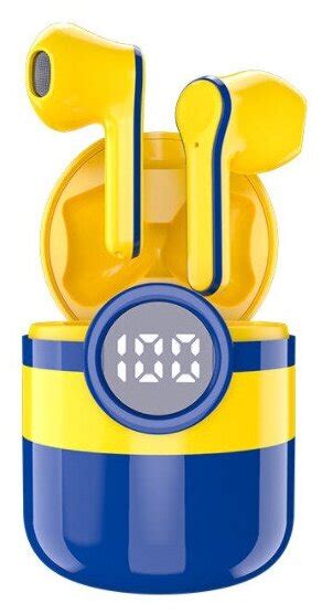 Беспроводные наушники LIDER Mobile Pro 12, Minion yellou (Миньон желтый ...