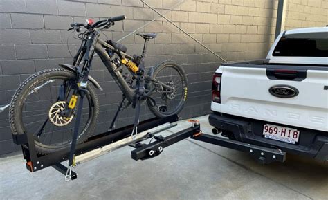 Towbar Mounted Swing Away Unit For Use With E Bike Carrier