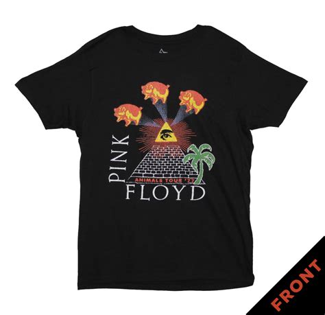 Pink Floyd Animals Tour 77 - Black - Vancouver Rock Shop