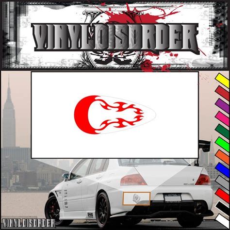 Motorcycle Tank Flames Decal - Vinyl Decal - Car Decal - CD003 | Car ...