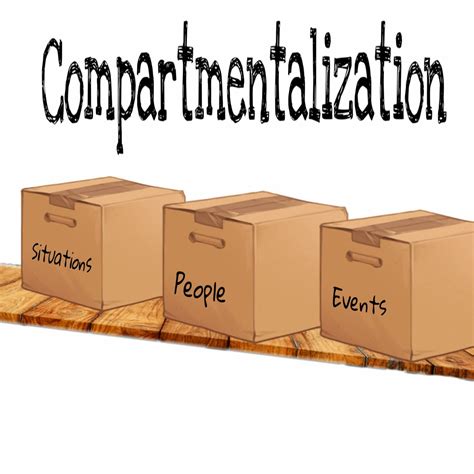 Compartmentalization: Types, Symptoms, And, Therapies