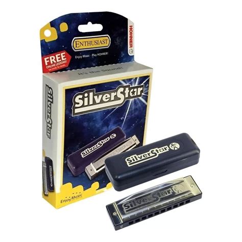 Armónica diatónica en Fa – Hohner Silver Star – Shopping Music