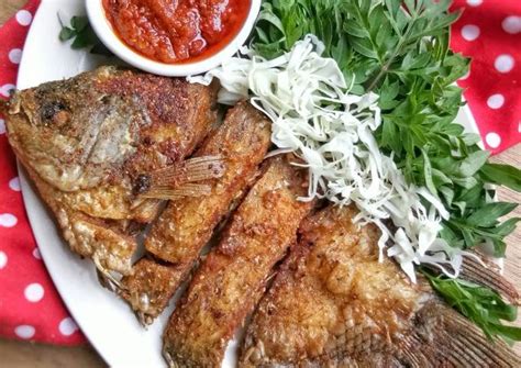 resep gurame goreng sederhana oleh nia syifa cookpad