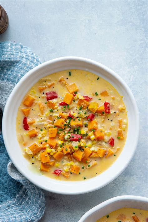 Sweet Potato Corn Chowder