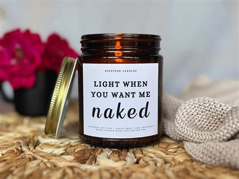 Light When You Want Me Naked Gift Gift For Husband Anniversary Gift For Boyfriend Valentines