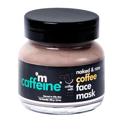 Amazon MCaffeine Naked And Raw Coffee Face Mask Enriched With