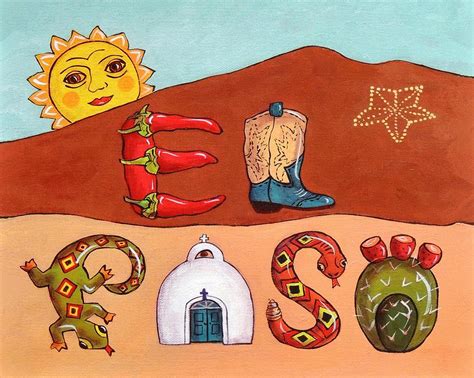 Desert Letters Painting By Candy Mayer Pixels