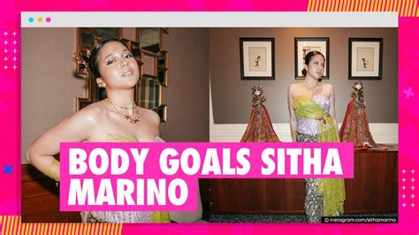 8 Potret Sitha Marino Makin Cantik Dan Hot Dalam Balutan Kebaya Body Goals Sukses Curi