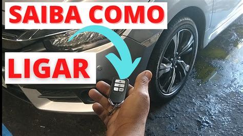 Como Ligar Honda Civic Na Chave Controle Alarme Youtube