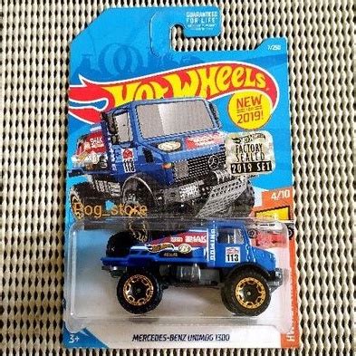 Jual Hot Wheels Mercedes Benz Unimog Blue Factory Seal Shopee Indonesia