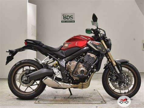 Купить б у Honda CB 650R инжектор 6 передач в Москве красный naked bike 2020 года на Авто ру ID
