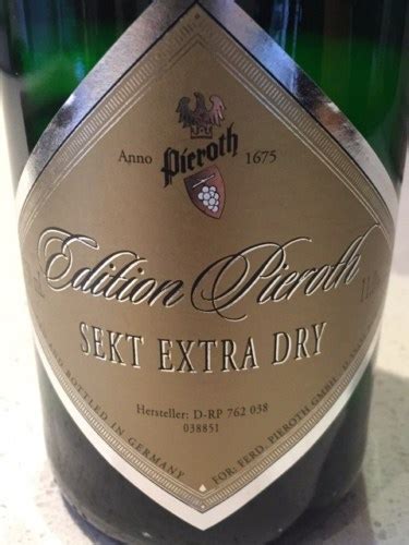 Pieroth Edition Sekt Extra Dry Vivino Deutschland