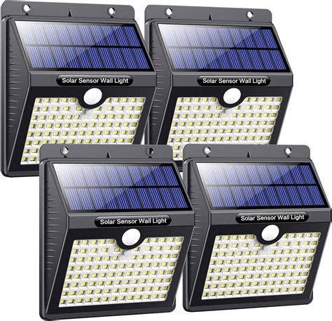 Pxwaxpy Luce Solare Led Esterno Super Luminoso 1000 Lumen 97 LED