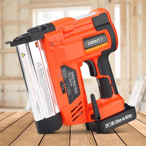 Giantz Cordless Nail Gun With A Lithium Battery