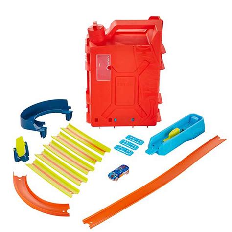 Hot Wheels Track Builder Caja Lata De Gasolina Dondino