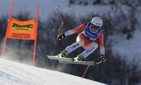 Championnats Du Monde De Ski Alpin La Suissesse Jasmine Flury