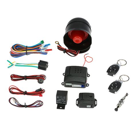 Universal Car Vehicle Security System Burglar Alarm Protection Anti ...