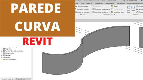 Parede Curva No Revit Youtube