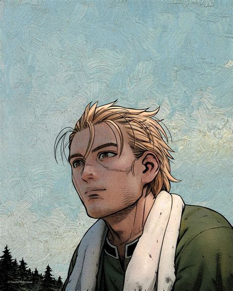 Thorfinn Smiling After Clearing Way For A Farm Chapter 183 Saga Art