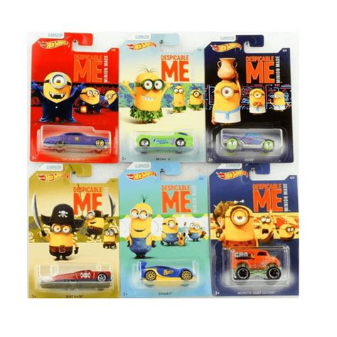 Minions Despicable Me Hot Wheels Veh Culos De Colecci N
