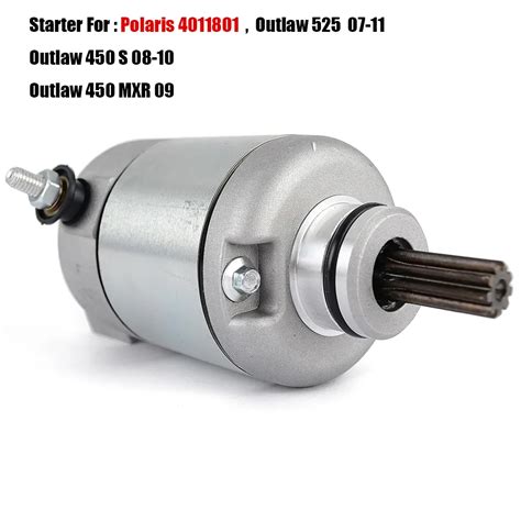 Starter Motor For Polaris Outlaw Outlaw S