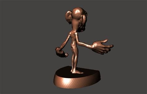 The cortical sensory Homunculus 3D model 3D printable | CGTrader