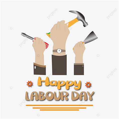 Happy Labour Day Vector Design Images Happy Labour Day Hand With Tools