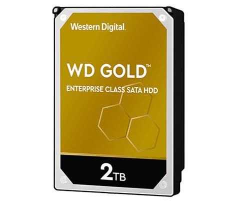 דיסק קשיח Western Digital 2TB Gold WD2005FBYZ - דיסקים קשיחים