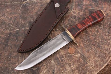 Handmade Bowie Knife – R1 | Lucas Forge