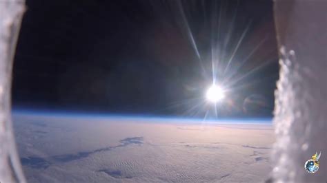 High Altitude Balloon Footage Of Our Beautiful Flat Earth Youtube