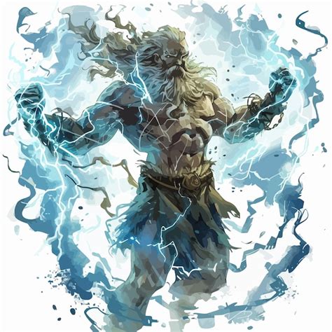 Premium Vector Greek God Vector