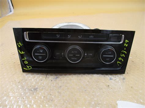 CONSOLE CENTRALE CON COMANDI CLIMA E RADIO VOLKSWAGEN Golf 7 Berlina