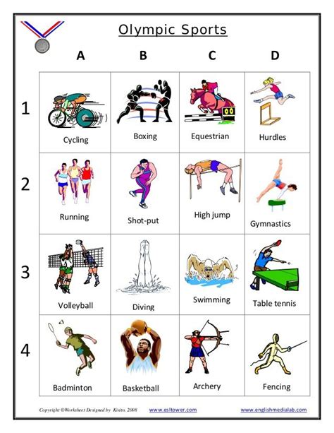 Спорт в картинках для школьников | TIPIK