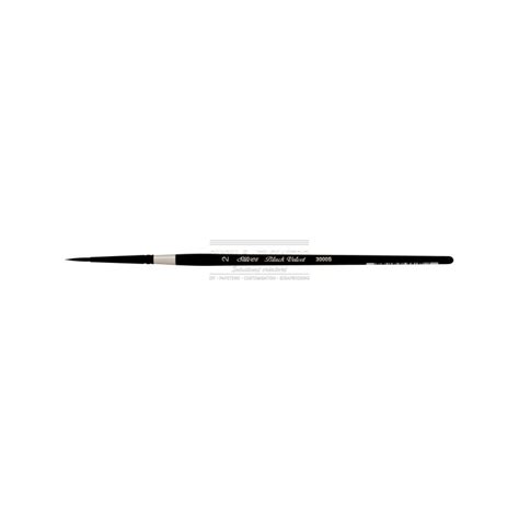 Pinceau Black Velvet Round S Silver Brush